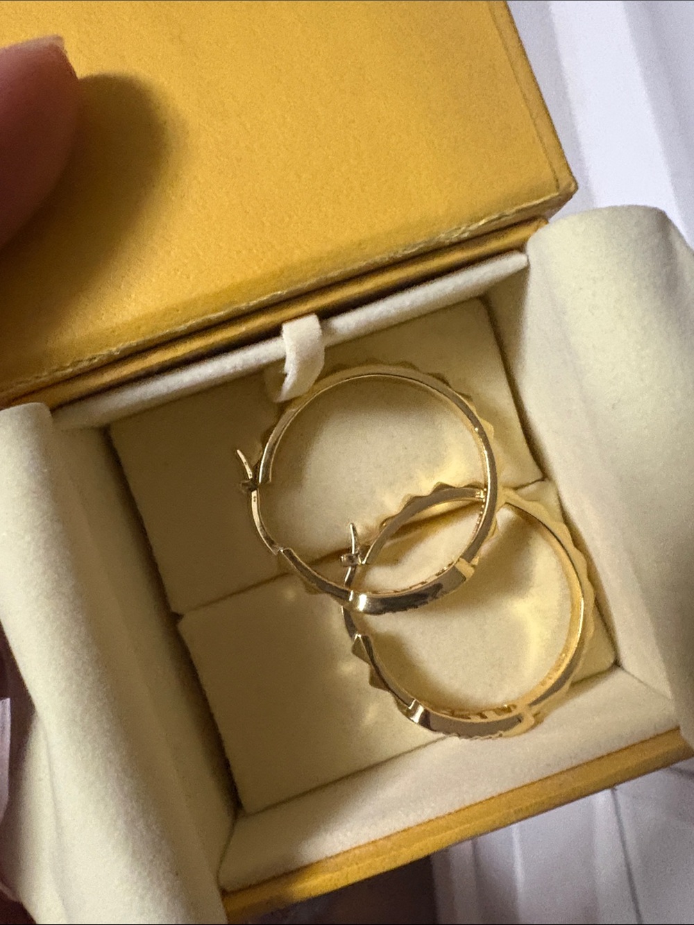 Fendi Hoop Earrings - Picture 11 of 11